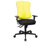 Bürostuhl Point mit Netz Rückenlehne und Armlehnen 6