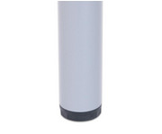 EDV Tisch mit Kabelkanal Rundrohr Tischbeine BxT: 120x80 cm 6