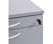 Flexeo® Schreibtisch Container mit 4 Schubladen 7