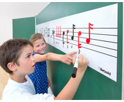 Betzold Musik Magnetischer Notensatz schwarz/rot 6