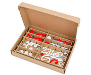Betzold Musik Magnetischer Notensatz weiss/rot 3
