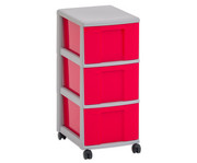 Flexeo® Rollcontainer 3 grosse Boxen 4