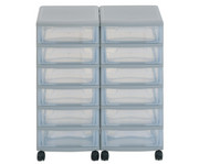 Flexeo® Container System 2 Reihen 12 kleine Boxen 2