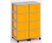 Flexeo® Container System 2 Reihen 8 grosse Boxen 4