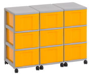 Flexeo® Container System 3 Reihen 9 grosse Boxen 2