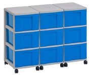 Flexeo® Container System 3 Reihen 9 grosse Boxen 5