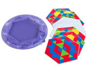 Betzold Legerahmen Sechseck für Pattern Blocks 1