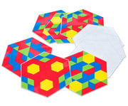 Betzold Legerahmen Sechseck für Pattern Blocks 3