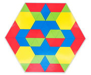 Betzold Legerahmen Sechseck für Pattern Blocks 4