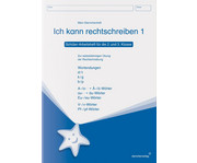 Ich kann rechtschreiben: Heft 1 1