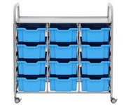 Betzold Regal Callero mit Ablage 12 grosse Boxen 2