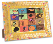 Selbstklebende Mosaikplättchen 1 x 1 cm 5