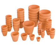 Terracotta Töpfe 10 Stück 1