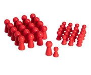 Betzold grosse Holzspielkegel 20 Stück 4