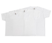Fruit of the Loom weisse Kinder T Shirts zum Bemalen 2