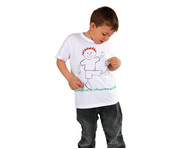 Fruit of the Loom weisse Kinder T Shirts zum Bemalen 5