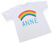Fruit of the Loom weisse Kinder T Shirts zum Bemalen 3