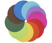 Origami Faltpapier rund 70 g/m² 500 Blatt 10 Farben 3