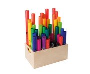 Boomwhackers® Gruppensatz mit Röhren 39 Stück 1