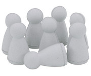 Spielfiguren aus Pappe 8 Stück 1