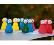 Spielfiguren aus Pappe 8 Stück 3