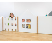 EduCasa Trennwand Haus mit Fenster 3