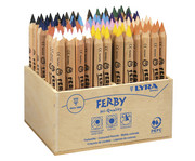 LYRA FERBY® Natur Dreikant Buntstifte 96 Stück 4