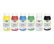 MUCKI Fingerfarben 6x 750 ml 1