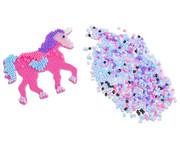 SES Midi Bügelperlen Set Einhorn nachtleuchtend 1
