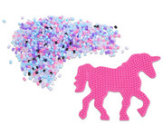 SES Midi Bügelperlen Set Einhorn nachtleuchtend 2