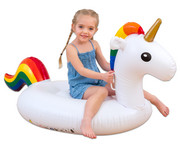Luftmatratze Einhorn aufblasbar 1