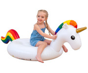 Luftmatratze Einhorn aufblasbar 3