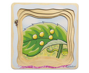 beleduc Lagenpuzzle Schmetterling 3