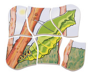 beleduc Lagenpuzzle Schmetterling 5