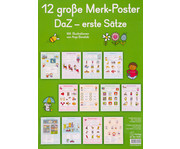 12 grosse Merk Poster DaZ – erste Sätze 1