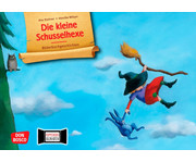 Kamishibai Bildkarten Die kleine Schusselhexe 1