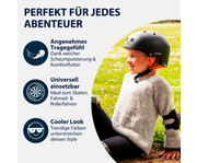 HUDORA Skaterhelm anthrazit 3