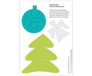 Prickelmobiles Weihnachten 10 Stück 3