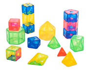 Betzold Xeo Kleines Klassenset mit 198 Bauteilen transparent 4