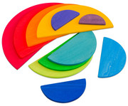 GRIMMS Grosses Regenbogen Halbkreise Bauset 2