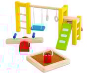 PLANTOYS Puppenhausmöbel Spielplatz 1