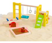 PLANTOYS Puppenhausmöbel Spielplatz 3