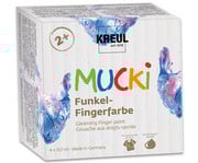 MUCKI Funkel Fingerfarbe 4er Set 2