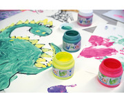 MUCKI Funkel Fingerfarbe 4er Set 6