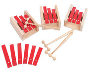 Betzold Musik Dreiklang Glockenspiel Set Sopran 2
