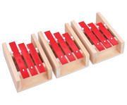 Betzold Musik Dreiklang Glockenspiel Set Sopran 3