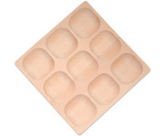 Sortiertablett mit 9 Feldern 1