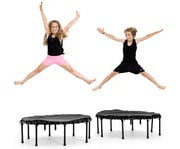 Trampolin mit Haltestange 2