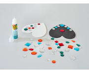 Schmuckstein Set gross mit Kleber 3