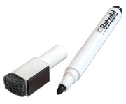 Betzold Folienstift schwarz mit Löschfilz und Magnet 7